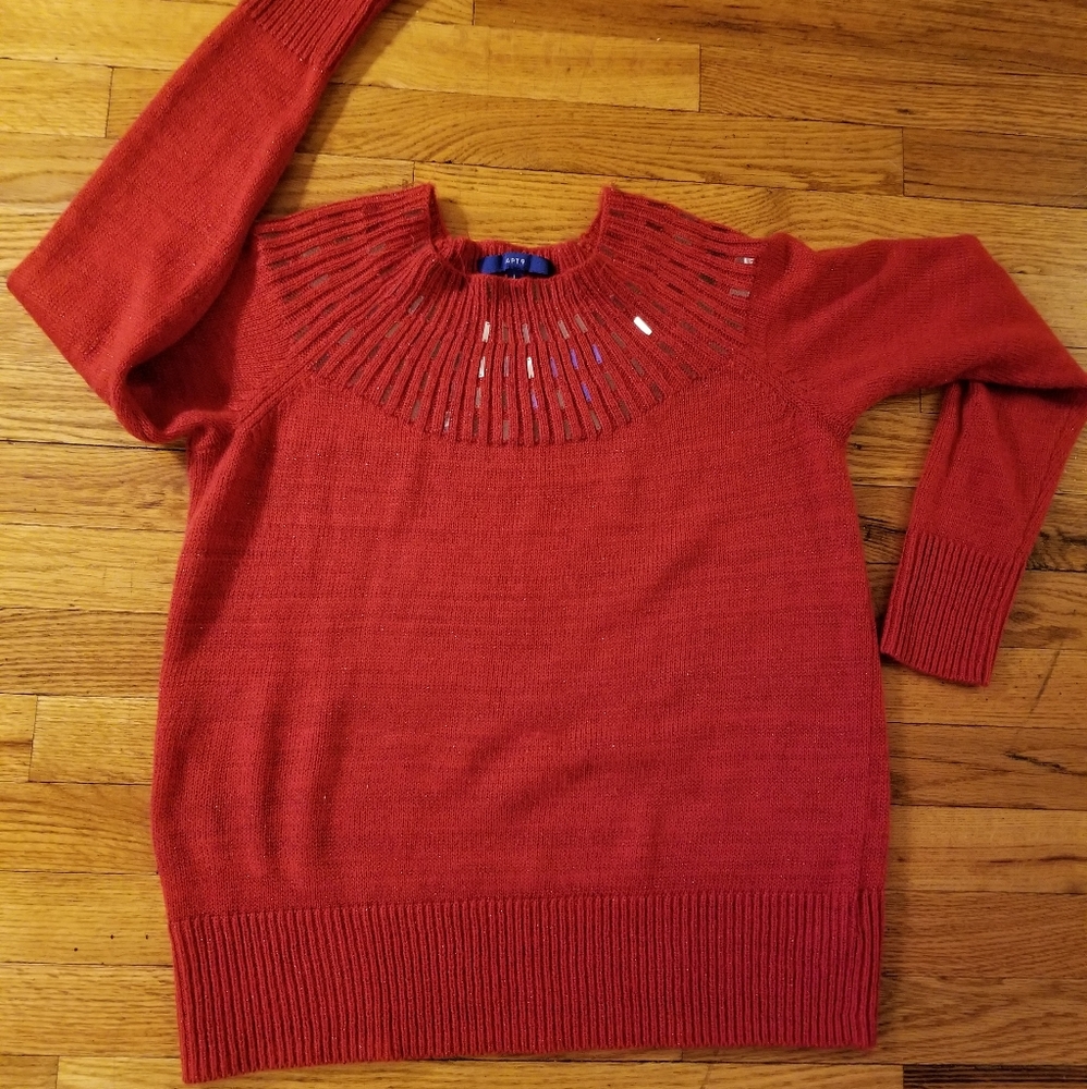 Apt. 9 Red Sweater